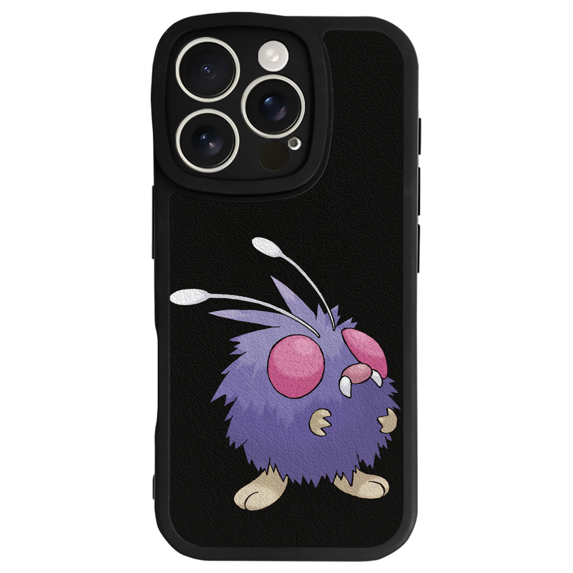 （画像用） ポケットモンスター Pokémon 【iPhone 16シリーズ対応】シリコンスマホケース（レザー調） 材質：シリコン